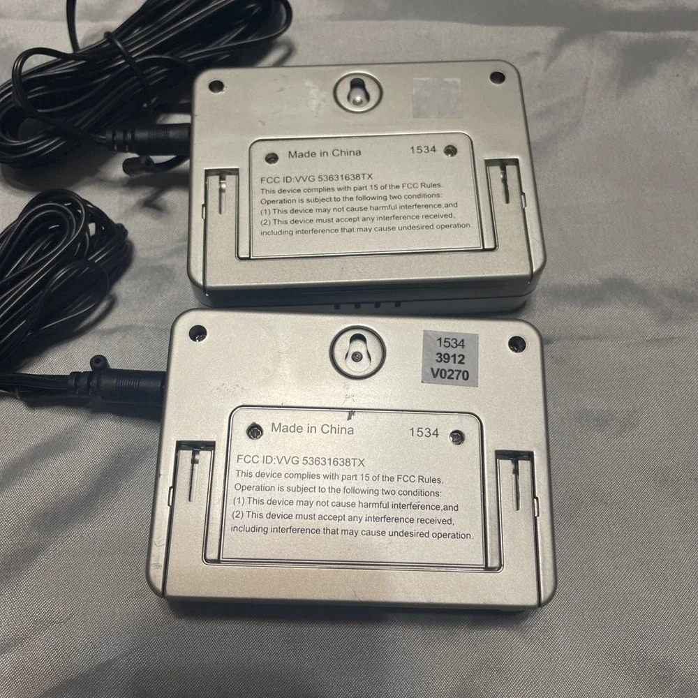 2 Taylor Weather Guide Wireless Remote Sensor Model 1534 Untested - Picture 3 of 3